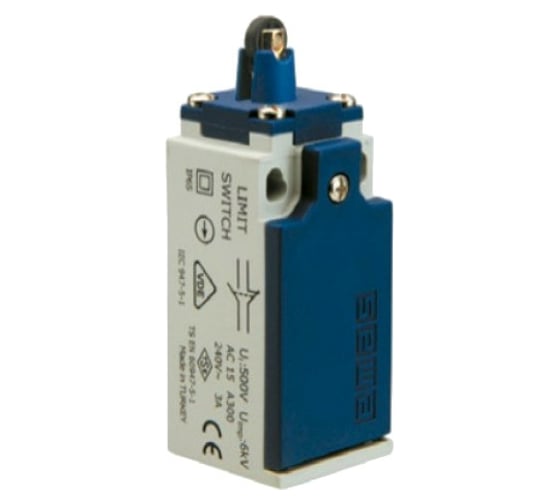 Изображение товара Концевой линейный выключатель быстрого переключения Emas 3-х направленный, 240В, 3А L5K13MUP331