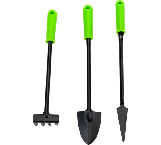 Изображение товара Набор по уходу за комнатными растениями PALISAD грабли, лопатка, рыхлитель 62908