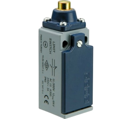 Изображение товара Концевой линейный выключатель быстрого переключения Emas 1-но направленный, 240В, 4А L51K13PUM211