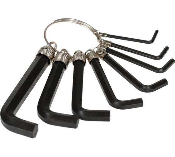 Изображение товара Набор шестигранных ключей на кольце Alca 2-8мм 8шт 457000