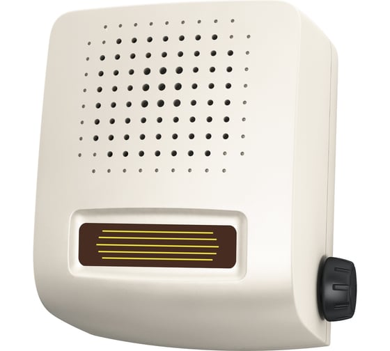 Изображение товара Звонок проводной МОНОМАХ СЛ звук тройной ди-до с регулятором громкости СЛ-02Р