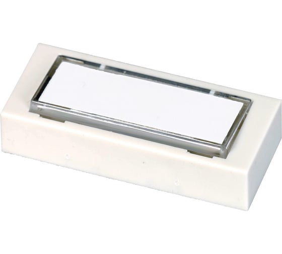 Изображение товара Кнопка звонка МОНОМАХ Т с табличкой для надписи Т-01-1А-250В