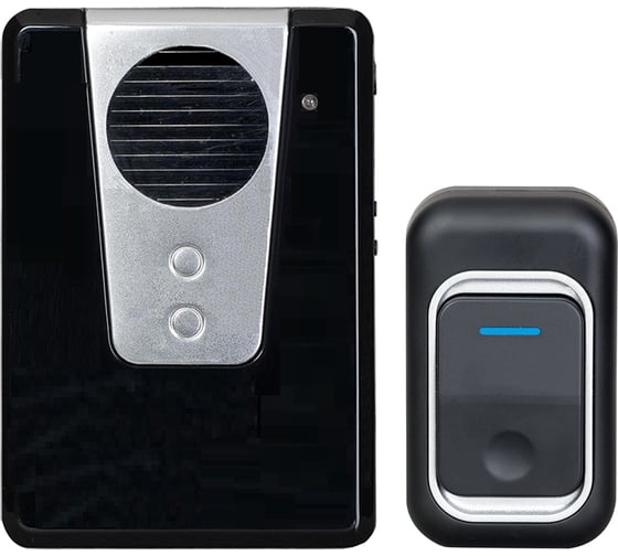 Изображение товара Звонок беспроводной МОНОМАХ ТР звук 32 мелодии с регулятором громкости с кнопкой (цифровой код) ТР-02Б