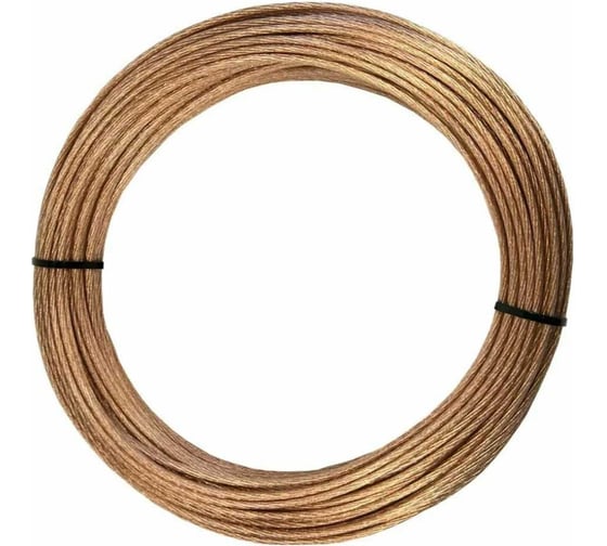 Изображение товара Кабель акустический Retic 2x4 CCA намотка прозрачный 25м ACC-2х4.0-TR-25