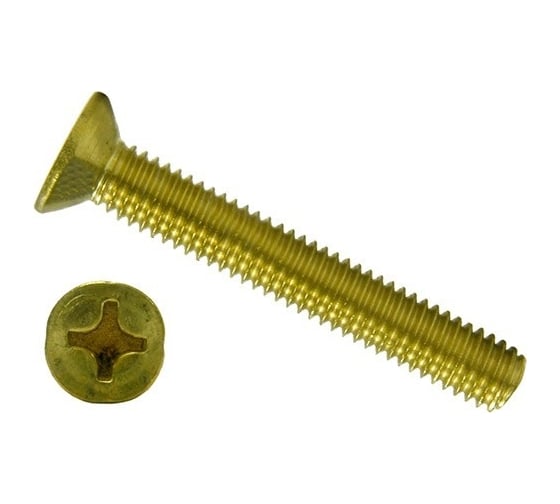 Изображение товара Винт ЦКИ DIN965 М4х35 ЛАТ. Ph 2 25 шт. 7077