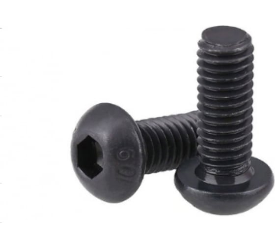 Изображение товара Винт ЦКИ ISO7380 М10х16 10.9, цинк, HEX 6 15 шт. 40690