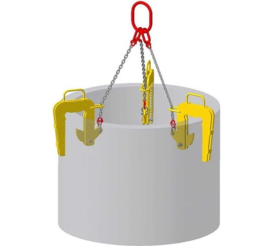 Изображение товара Цепной строп с захватами для жб колец БТК KRT3P г/п 3,0 тн 7930093540066