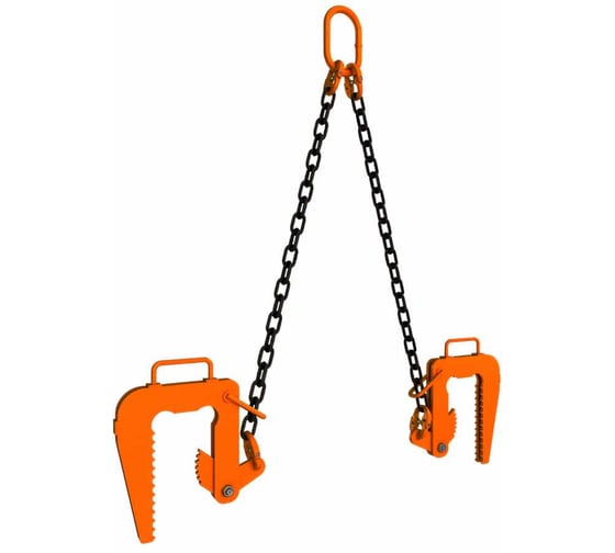 Изображение товара Цепной строп с захватами для жб колец БТК KRT2P г/п 2,0 тн 7930093540059