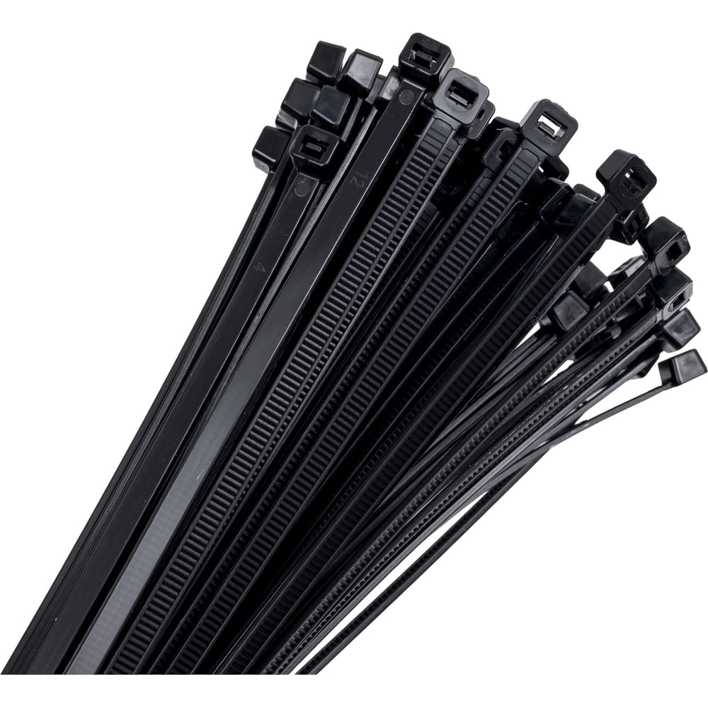 Изображение товара Кабельные стяжки Airline 4.8х400 мм черные 100 шт Полиамид 6.6