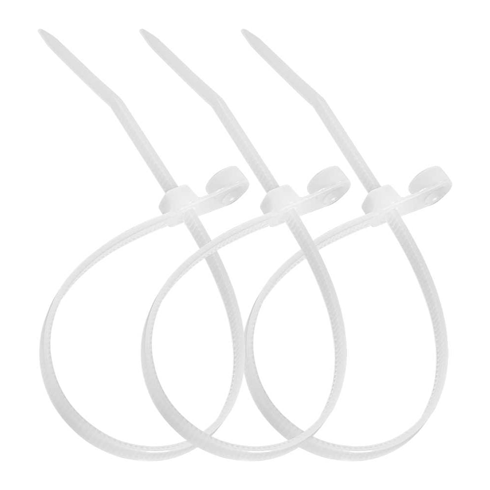 Изображение товара Стяжка нейлоновая SUPRLAN под винт 3,6х150мм, белая, 100 шт