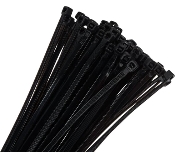 Изображение товара Хомут стяжка нейлоновая SUPRLAN 2,5х150мм черная UV /100pcs/ 06-1010