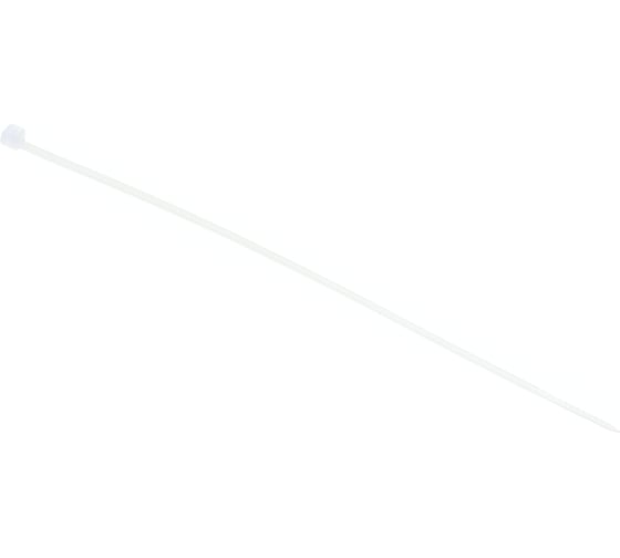 Изображение товара Хомут стяжка нейлоновая SUPRLAN 3,6х200мм белая /100pcs/ 06-1023