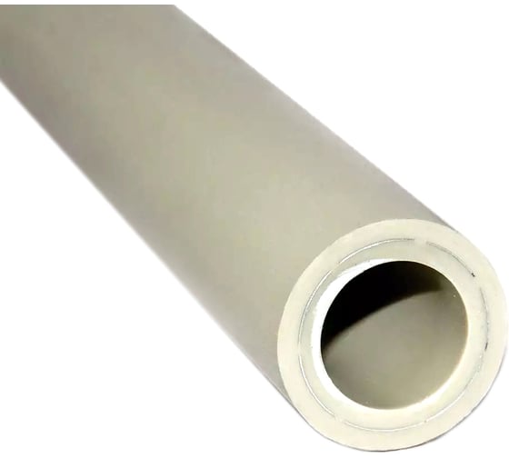 Изображение товара Труба VALFEX PP-R серая, армированная алюминием, 25х4.2 мм, 4 м, Т 90°С Ру25 SDR6 10104025Г 033-2276