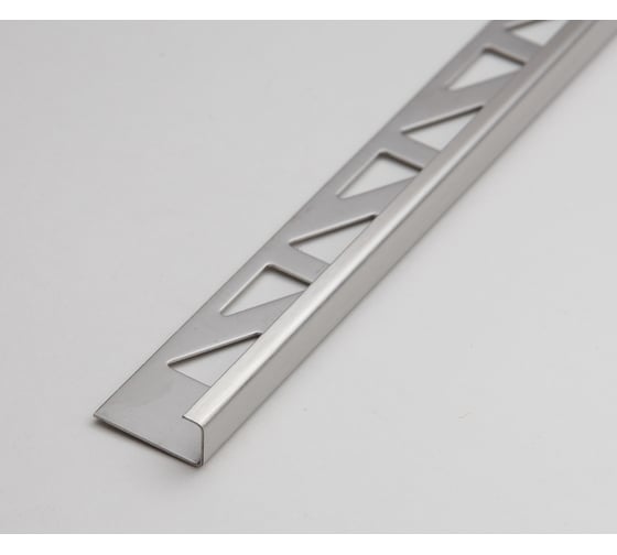 Изображение товара Профиль для плитки Волшебная палочка MSK 10NS.2700.001 10мм 2,7м нерж сталь УТ000078274