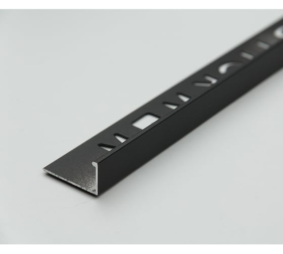 Изображение товара Профиль окантовочный Волшебная палочка MSPK 01.2700.SL08 10мм 2,7м Камень черный УТ000080488