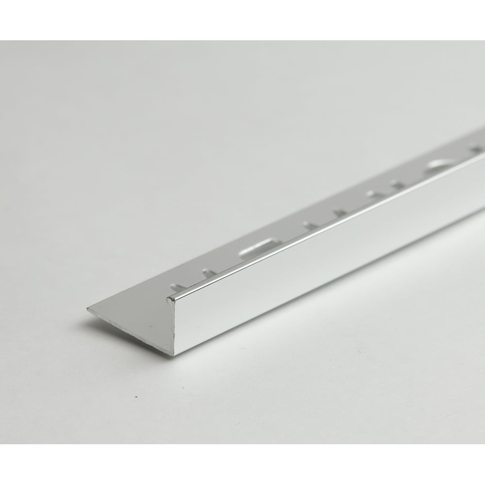 Изображение товара Профиль окантовочный Волшебная палочка MSPK 01.2700.01P 2,7м серебристый алюминий L-образный