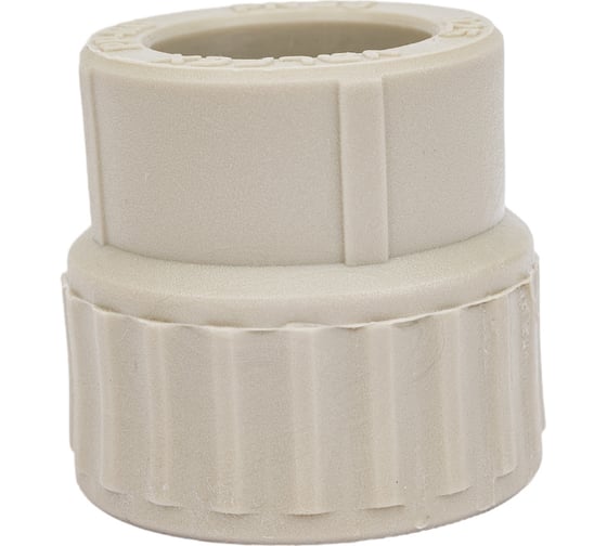 Изображение товара Муфта комбинированная с внутренней резьбой VALFEX PP-R серая, 25 мм х1/2" 10129125Г 127-0355