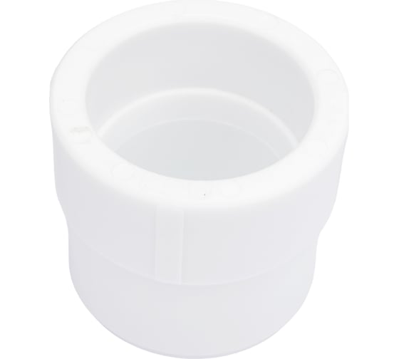 Изображение товара Муфта переходная VALFEX PP-R белая, 75х63 мм, вн/нр пайка 10007563 127-0291