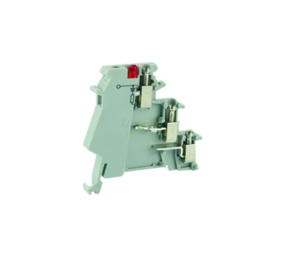 Изображение товара Клемма винтовая UPUN трехуровневая UKJ-DK1.5 RD/O-M, 100 шт 11070