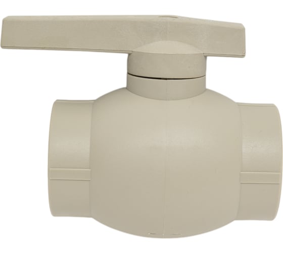 Изображение товара Кран шаровой VALFEX PP-R серый, 50 мм 10144050Г 007-7689