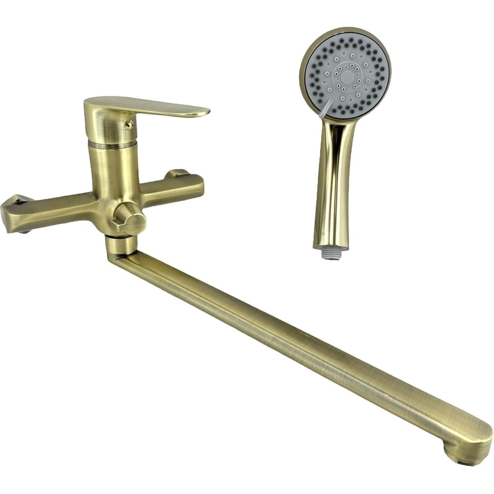 Изображение товара Смеситель для ванны OUTE T21023 с длинным изливом 35 см