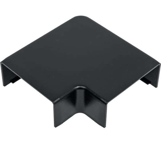 Изображение товара Поворот на 90 градусов KOPOS LHD 40x20 8633 (FB) (Цвет черный) комплект 2 шт 8633_FB