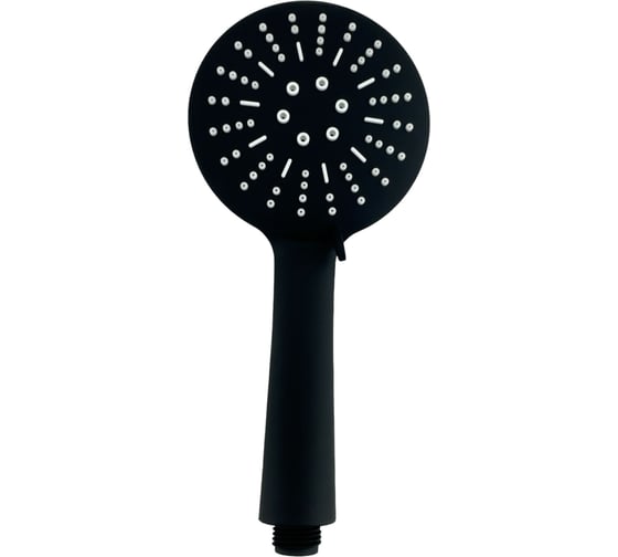 Изображение товара Душевая лейка OUTE E ABS пластик матовый черный TH39H-1