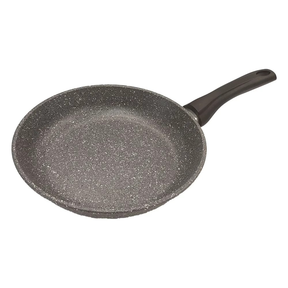 Изображение товара Универсальная литая сковорода Катюша 26 см с антипригарным покрытием и бакелитовой ручкой