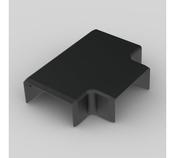 Изображение товара Угол Т-образный KOPOS LHD 40x20 8634 (FB) (Цвет черный) комплект 2 шт 8634_FB