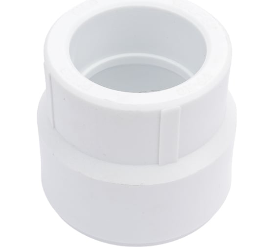 Изображение товара Муфта переходная VALFEX PP-R белая, 75х50 мм, вн/нр пайка 10007550 127-0290
