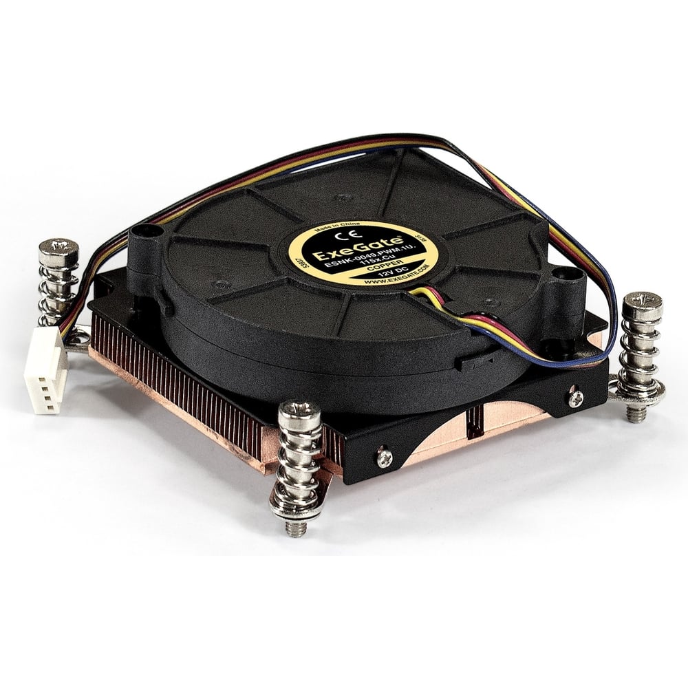 Изображение товара Кулер ExeGate ESNK-0049.PWM радиальный медный для LGA1150 1151 1155 1200 2000-5000RPM
