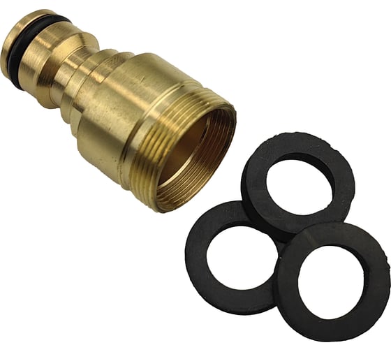 Изображение товара Переходник на смеситель быстросъемный HG М24 НР х М22 ВР под аэратор 1896462