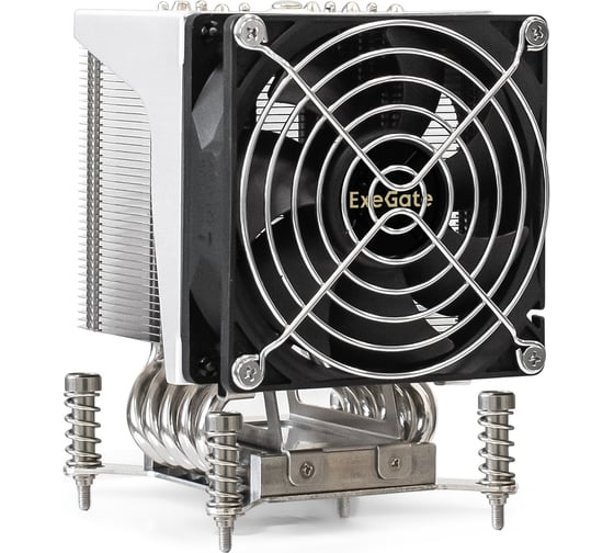Изображение товара Кулер ExeGate ESNK-P0051AP4.PWM.4U.115x.Cu Al+Cu, 4U, 5 тепл. трубок, LGA1150 1151 1155 1156 1200, TDP 165W, Fan 75mm, PWM, 1900-3800RPM, 2 ball bearing, 4pin, 4 293434