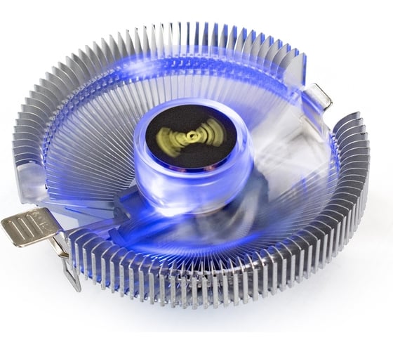 Изображение товара Кулер ExeGate Wizard EE91-BLUE Al, LGA775 1150 1151 1155 1156 1200 1700 AM2 AM2+ AM3 AM3+ AM4 AM5 FM1 FM2 754 939 940, TDP 75W, Fan 90mm, 2200RPM, Hydro bearing, 286146