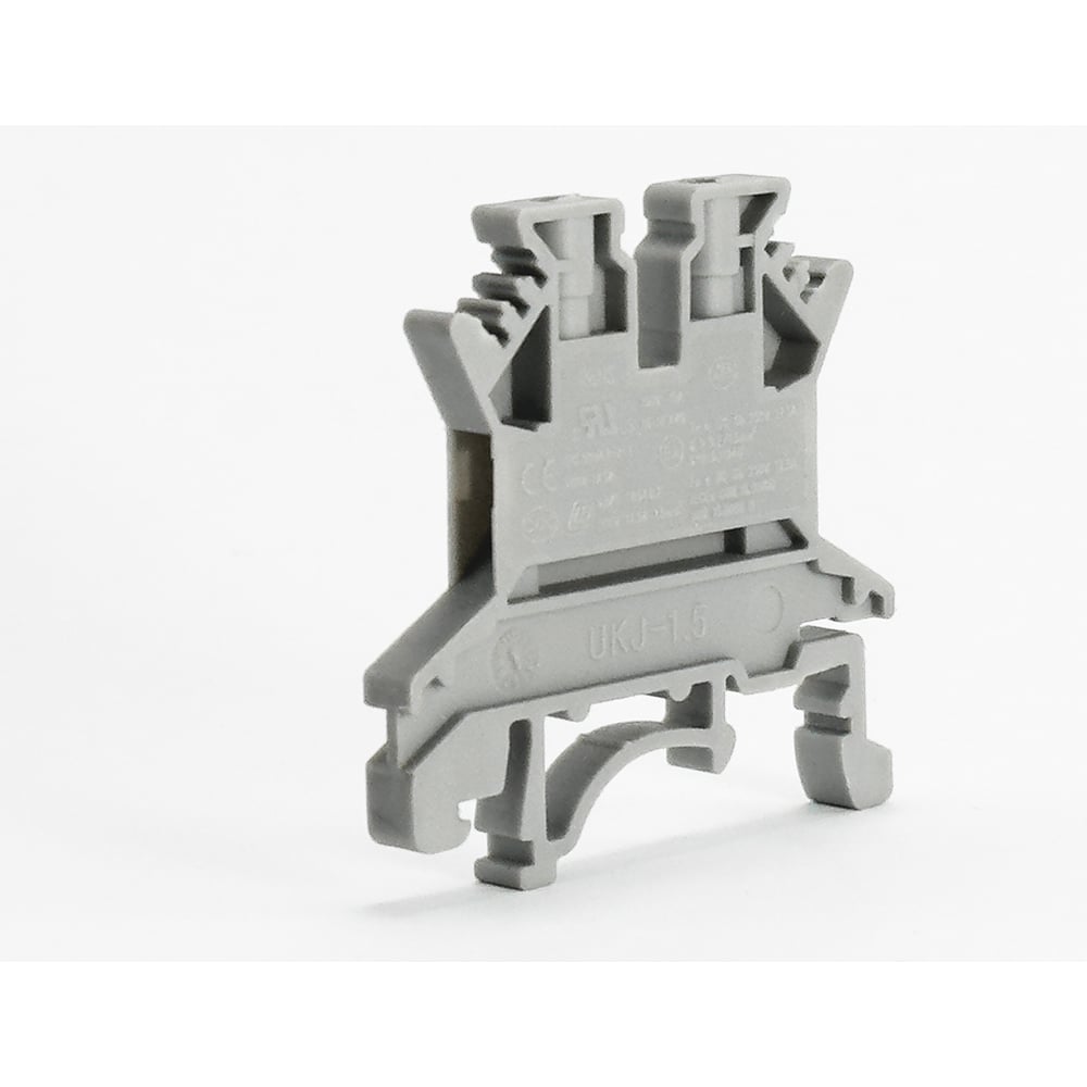 Изображение товара Клемма винтовая UPUN UKJ-1.5E латунная 120 шт для электромонтажа