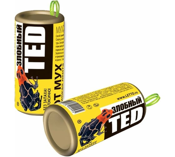 Изображение товара Липкая лента от мух Злобный TED Мухолов 55467