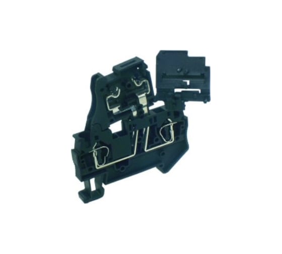 Изображение товара Клемма пружинная UPUN с держателем предохранителя UJ5-4RDE(5×20), 60 шт 421312