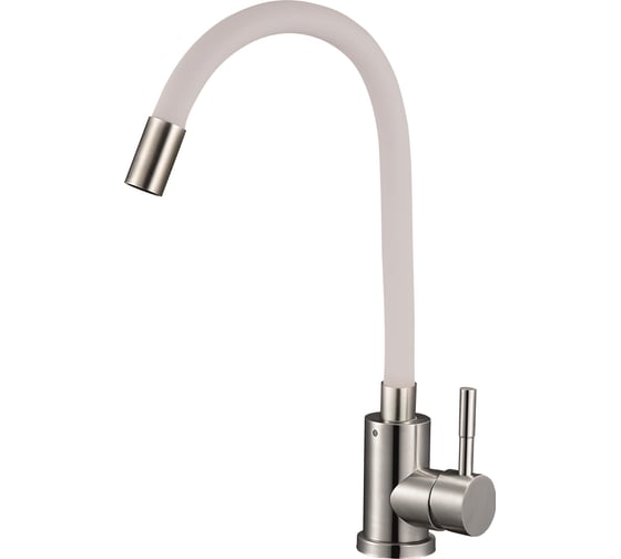 Изображение товара Смеситель для кухни Solone с гибким цветным изливом серый EZA4-F090GY