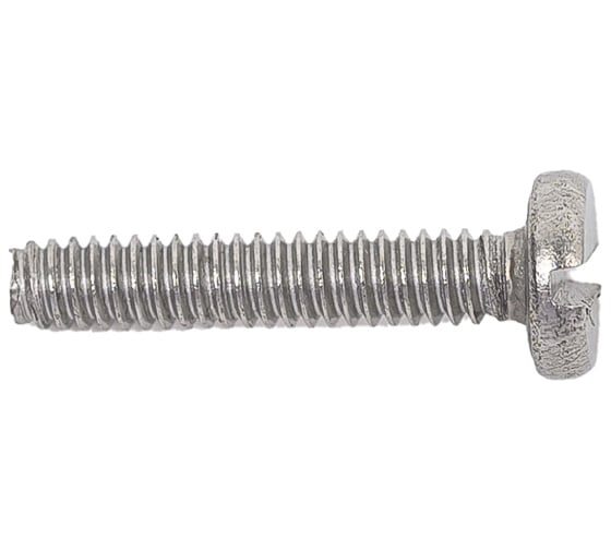 Изображение товара Винт ЦКИ DIN 85, М2х10 A2, SL 4.5х0.6, 20 шт. 34090