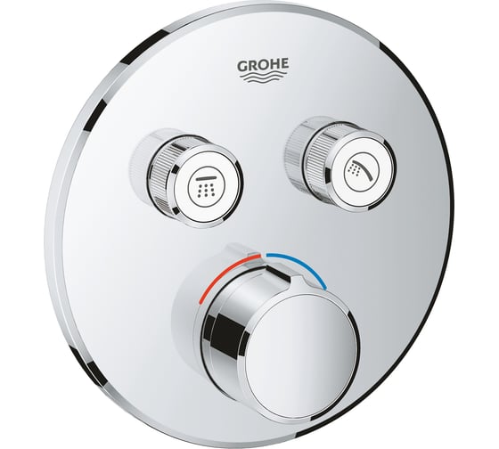 Изображение товара Смеситель для ванны/душа Grohe SmartControl комплект верхней монтажной части 29145000