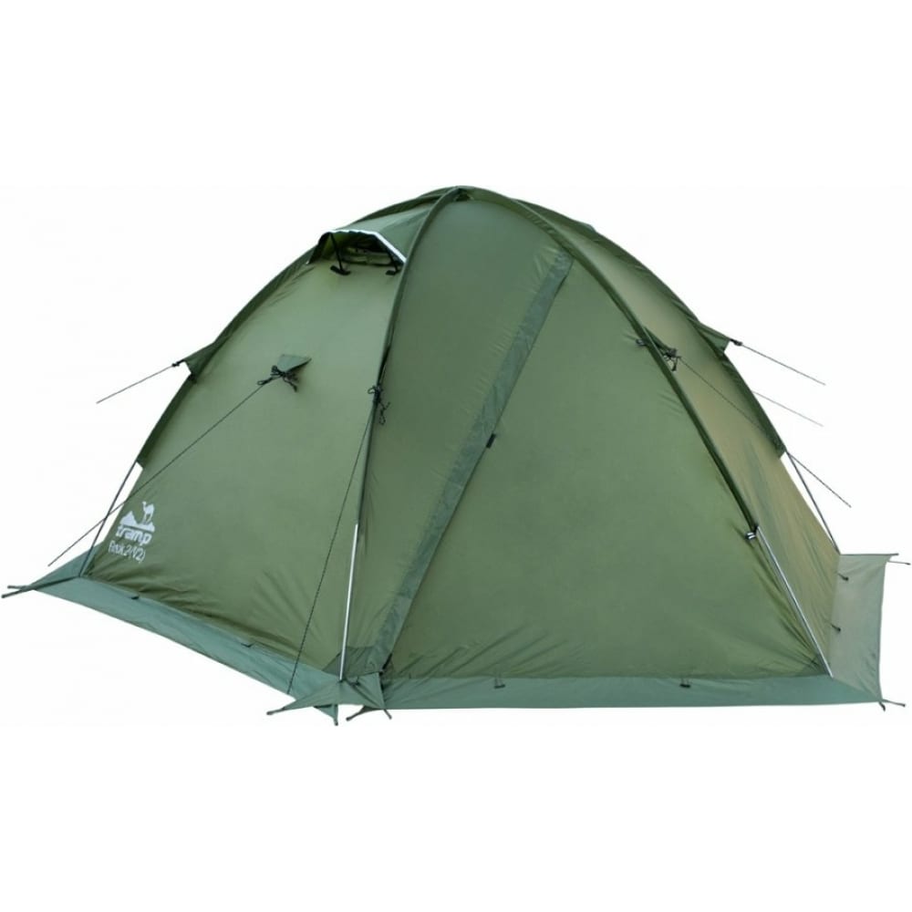 Палатка Tramp палатка трехместная pinguin tornado 2 duralu зеленый p 4439