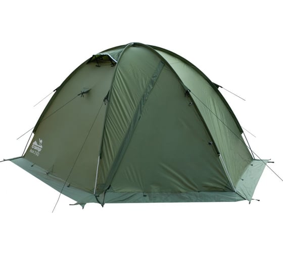 Изображение товара Палатка Tramp Rock 3 V2 зеленый TRT-28