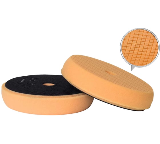 Изображение товара Полировальный круг желтый, средней жесткости SCHOLL Concepts Spider Pad NEO M 145/25 мм, 2 шт. 20333