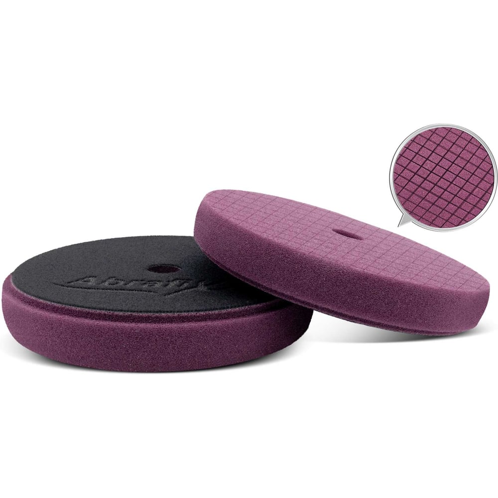 Изображение товара Полировальный круг фиолетовый, средней жесткости SCHOLL Concepts Spider Pad L170/25 мм, 2 шт. 20327