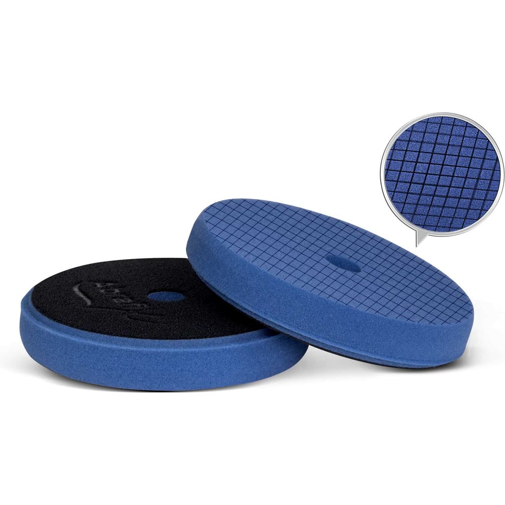Полировальный круг синий, жесткий SCHOLL Concepts Spider Pad M 125/25 мм, 2 шт. 20373