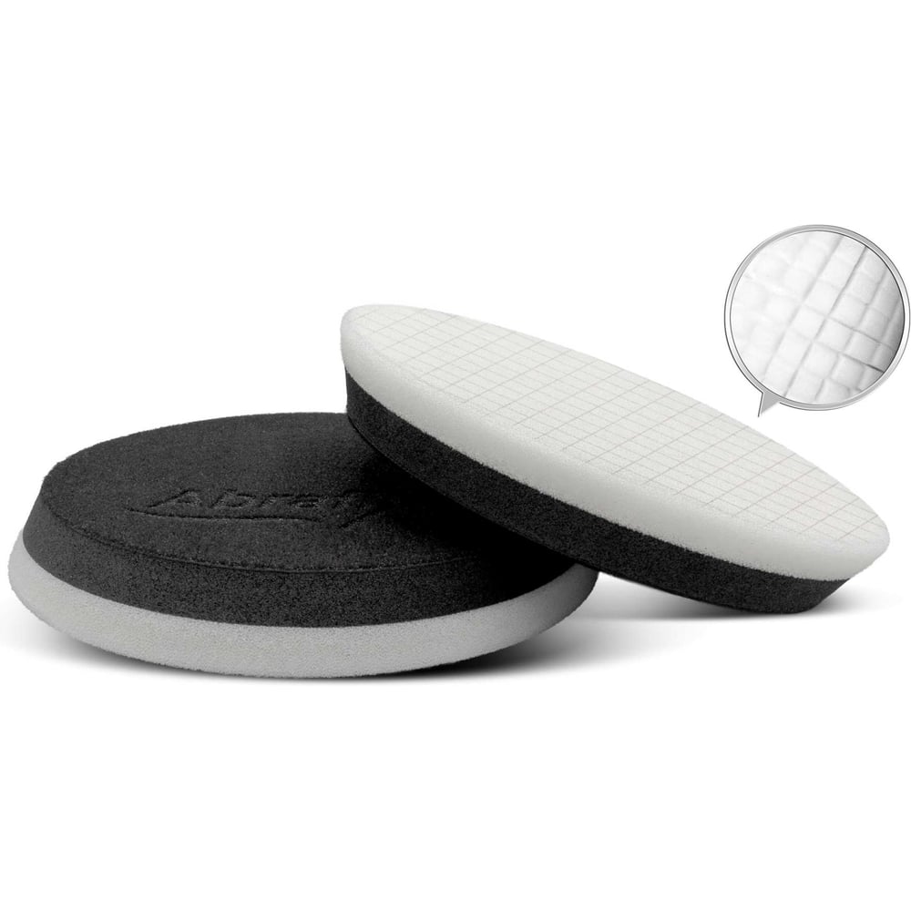 Изображение товара Полировальные круги SCHOLL Concepts 20366 черно-белые 165х25 мм 2 шт