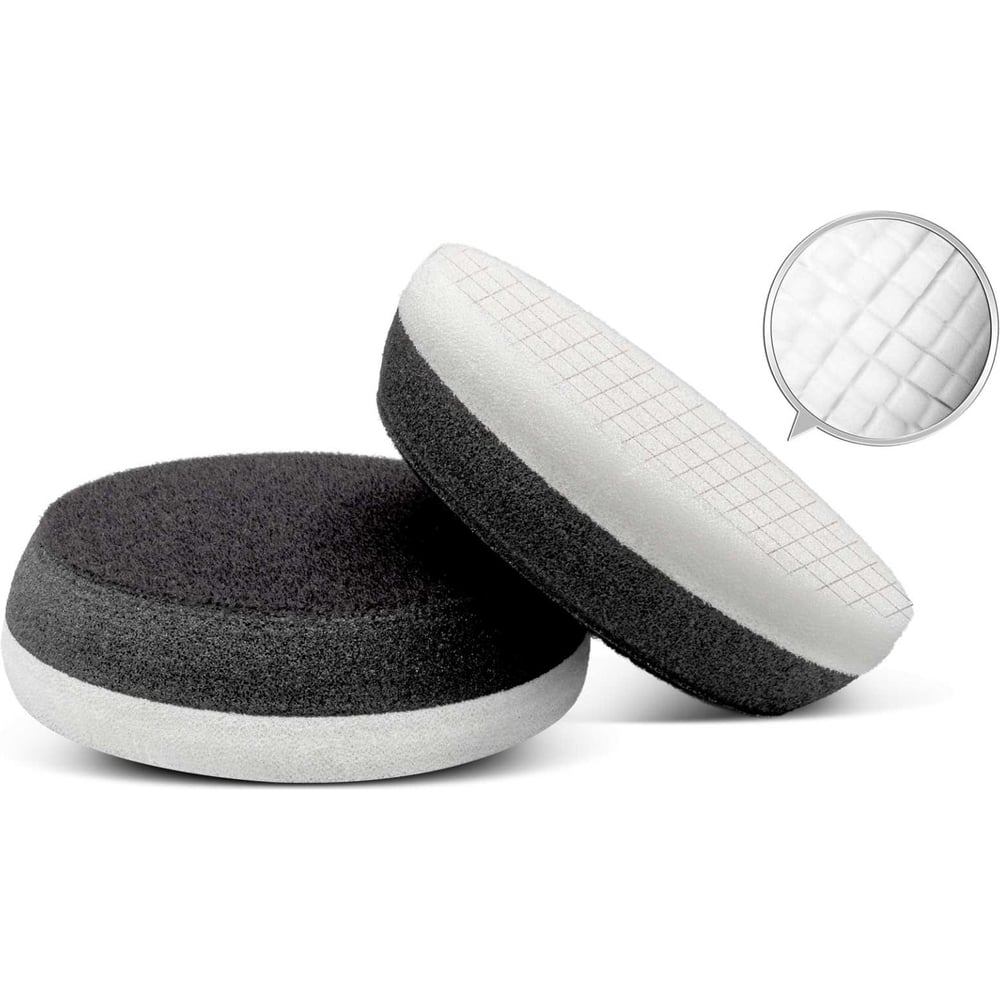 Изображение товара Круг полировальный черно-белый SCHOLL Concepts 20 шт диаметр 90 мм