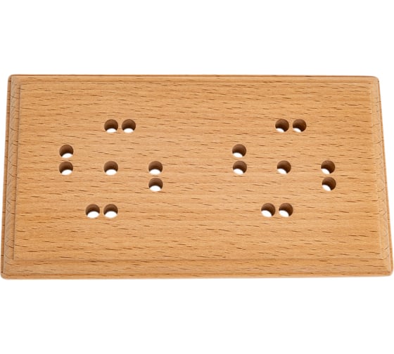 Изображение товара Подложка МЕЗОНИНЪ двухместная "Престиж", цвет - без тонировки GE70717-00