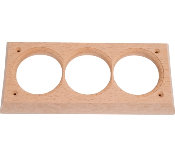 Изображение товара Накладка МЕЗОНИНЪ 3-местная ВМ D240-260мм., установочная площадка: 240 х 100 мм. GE72764-00