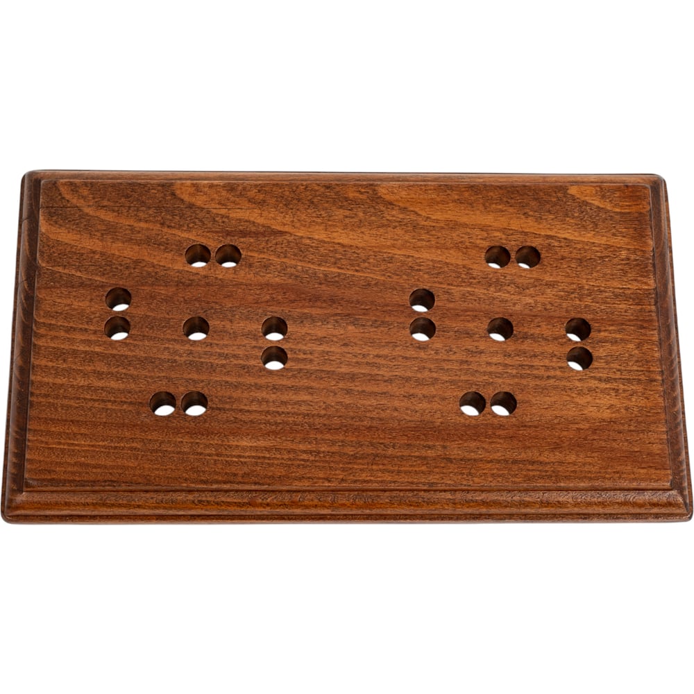 Изображение товара Подложка МЕЗОНИНЪ двухместная Престиж, темный дуб, 166х92х12 мм